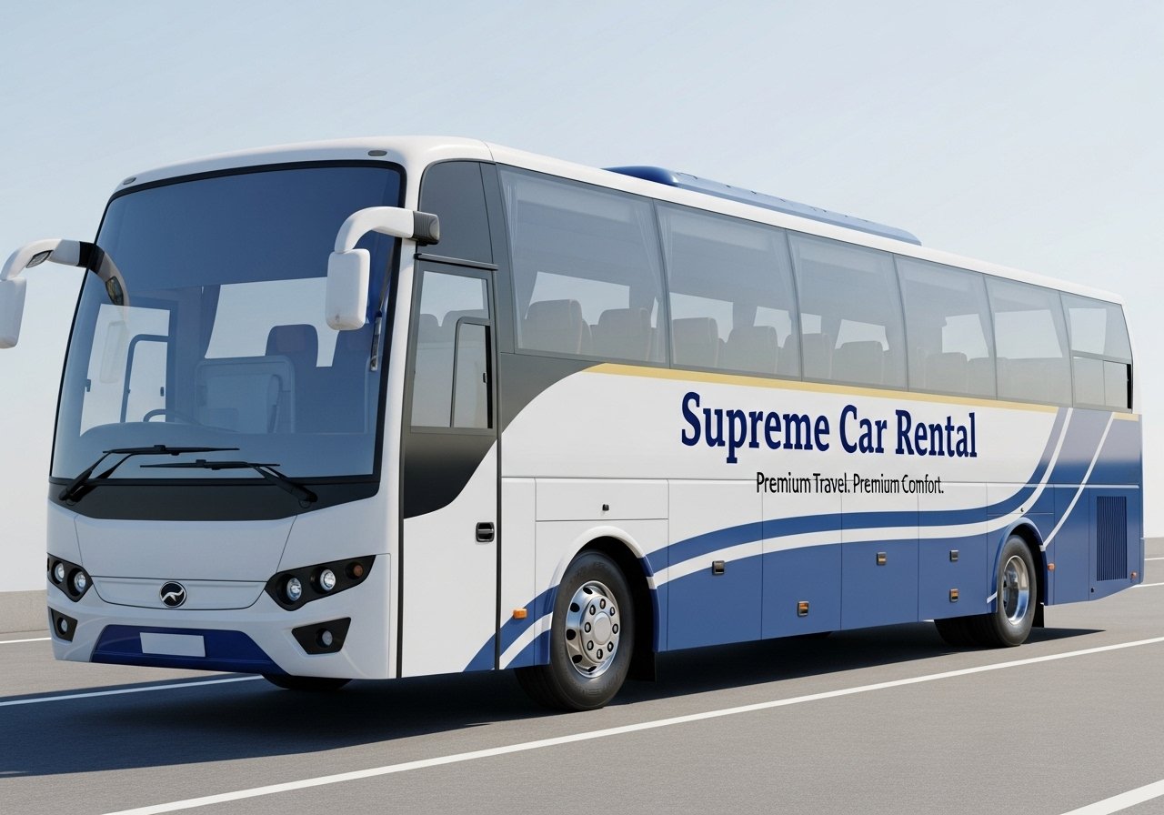 AC Bus Coach - Bus Rental Delhi NCR Supreme Events